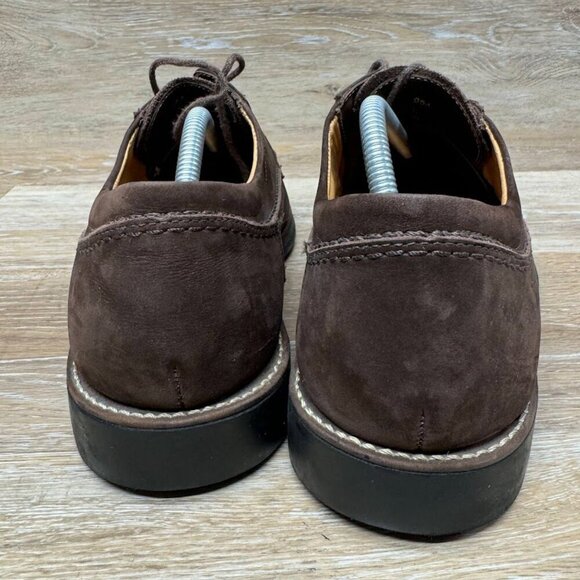 Sandro Moscoloni Brown Suede Derby Shoes Men\'s Size 11